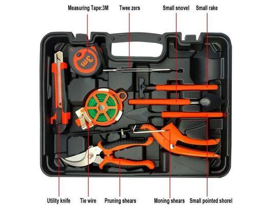 Have værktøjssæt i praktisk kuffert. 