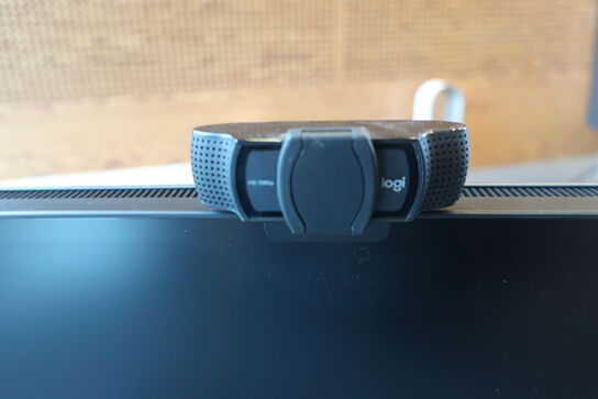 Buet skærm 49" DELL U4919DW inkl. tastatur/mus og webcam