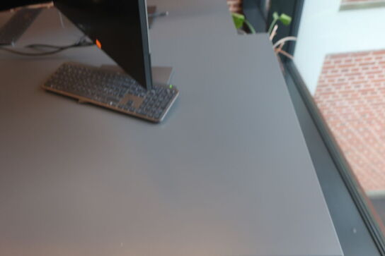 Elhæve/sænkebord HOLMRIS B8 - 160x80 cm inkl. skuffedarium