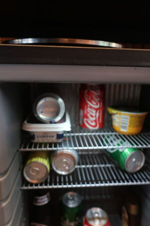 Køleskab TEFCOLD m. glaslåge