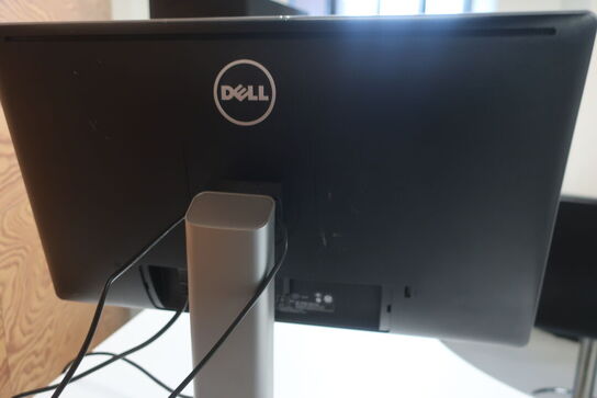 Elhæve/sænkebord skråt design inkl. DELL skærm