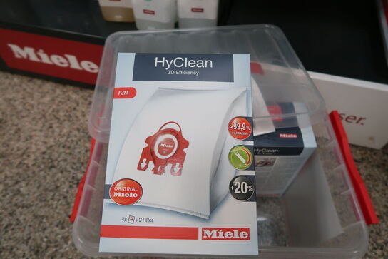 2 stk. kasser med støvsugerposer MIELE Hyclean