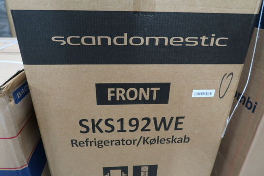 Køleskab SCANDOMESTIC SKS192WE (ubrugt i original emballage)