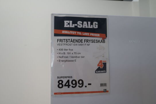 Fryseskab VESTFROST EW 5491 F NF