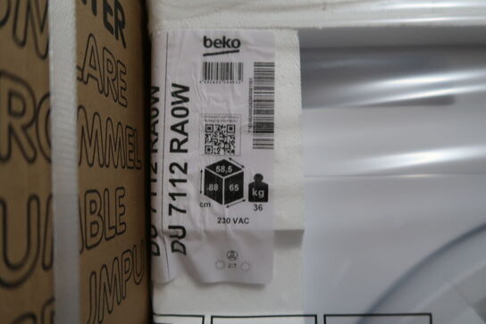 Tørretumbler BEKO DU 7112 RA0W (ubrugt i original emballage)