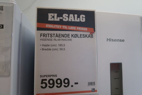 Køleskab HISENSE RL481N4CWE