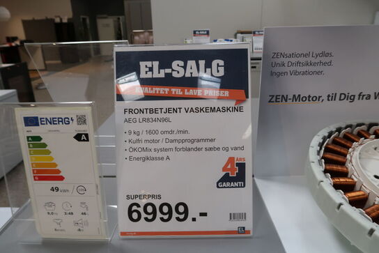 Vaskemaskine AEG LR834N96L