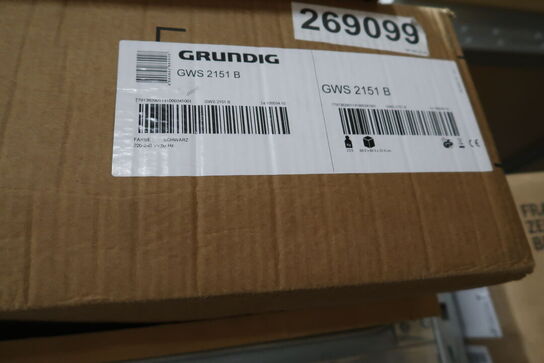 Varmeskuffe GRUNDIG GWS 2151 B (ubrugt i original emballage)
