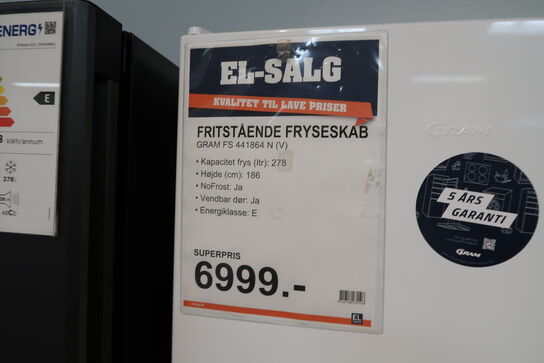 Fryseskab GRAM FS 441864 N (V)