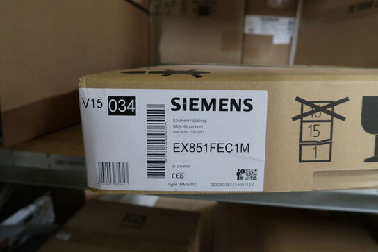 Induktionskogeplade SIEMENS EX851FEC1M (ubrugt i original emballage)