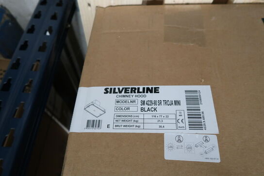 Loftemhætte SILVERLINE SM 4229-90 SR TROJA MINI (ubrugt i original emballage)