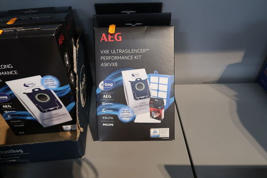 5 pakker støvsugerposer AEG Classic Long Performance GR201S