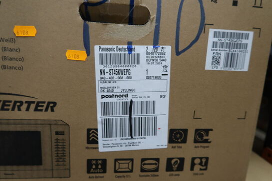 Mikrobølgeovn PANASONIC NN-ST45KW (ubrugt i original emballage)