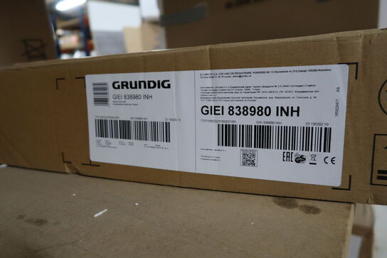 Induktionskogeplade GRUNDIG GIEI 838980 INH (ubrugt i original emballage)