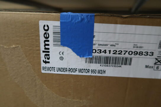 Ekstern motor FALMEC 950 M3/H  (ubrugt i original emballage)