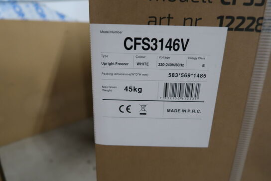 Fryseskab ELVITA CFS3146V (ubrugt i original emballage)