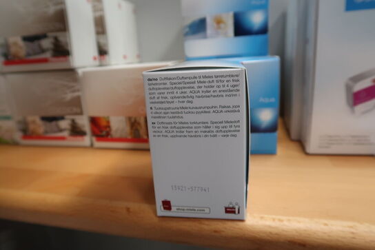 6 pakker duftlakoner MIELE Aqua