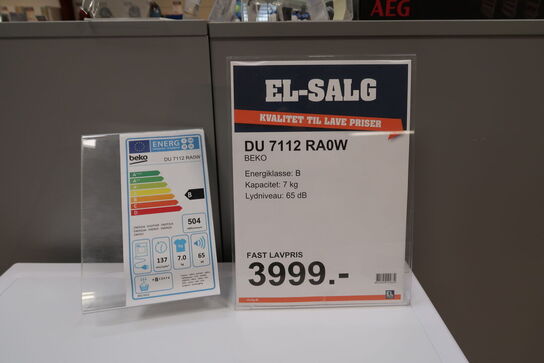 Tørretumbler BEKO DU 7112 RA0W