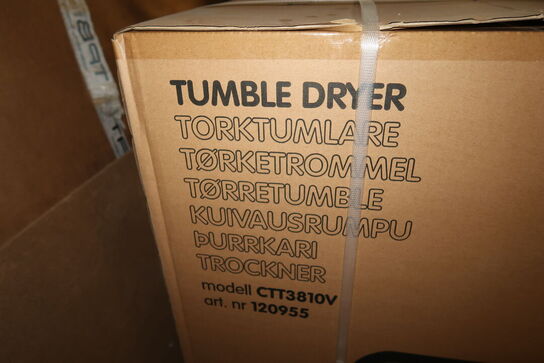 Tørretumbler ELVITA CTT3810V (ubrugt i original emballage)