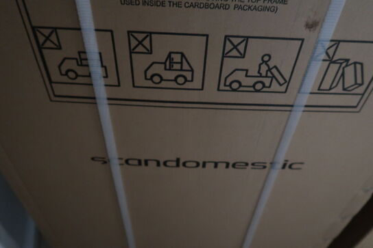 Køleskab SCANDOMESTIC SKS 453 SJX (ubrugt i original emballage)