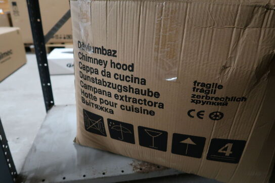 Emhætte MOD 3000 60 BL (ubrugt i original emballage)