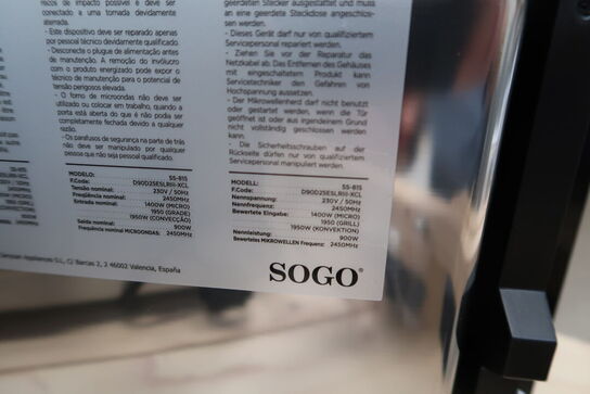 Mikrobølgeovn SOGO SS-815