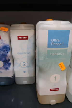 4 stk. vaskemiddel MIELE Ultra Phase1, UltraPhase 2