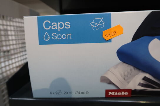 8 pakker specialvaskemiddel MIELE Caps Sport