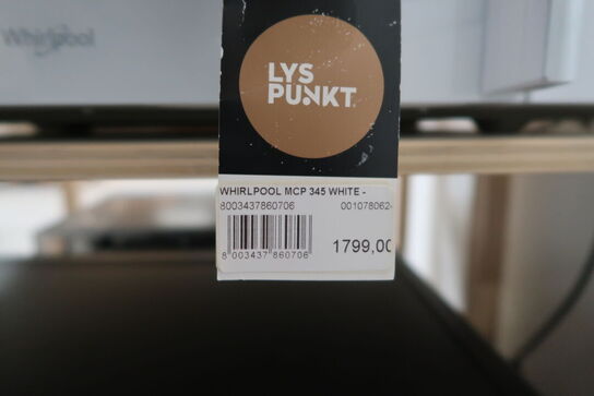 Mikrobølgeovn WHIRLPOOL MCP 345 WHITE