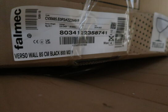 Emhætte FALMEC CVXN85.E0P2#ZZZN491F (ubrugt i original emballage)