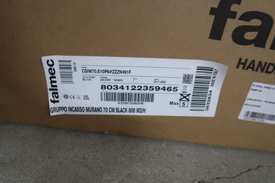 Emhætte FALMEC CGIW70.E10P6  (ubrugt i original emballage)