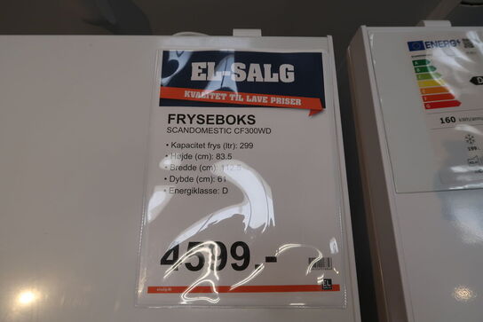 Kummefryser SCANDOMESTIC CF300WD