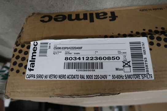 Emhætte FALMEC CSJI90.E2P2#ZZZF400F (ubrugt i original emballage)