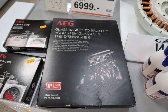 Glasbeskytter samt rensemidler AEG