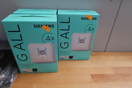 Div. Pakker med støvsugerposer BOSCH, SIEMENS