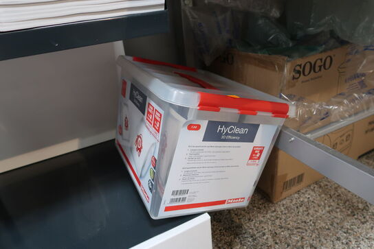 2 stk. kasser med støvsugerposer MIELE Hyclean