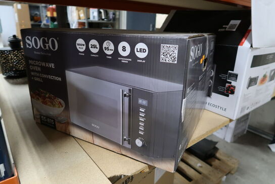 Mikrobølgeovn SOGO SS-815 (ubrugt i original emballage)