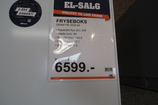 Kummefryser GRAM FB 3420-94