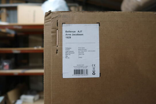 Gulvlampe ARNE JACOBSEN AJ7 Bellevue (se billeder)