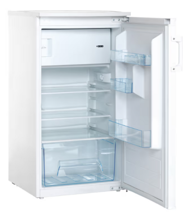 Køleskab SCANDOMESTIC SKB 182 W (ubrugt i original emballage)