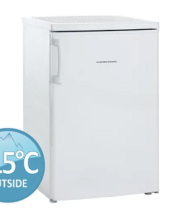 Fryseskab SCANDOMESTIC SFS 112 W (ubrugt i original emballage)
