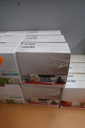 6 pakker duftlakoner MIELE Cocoon