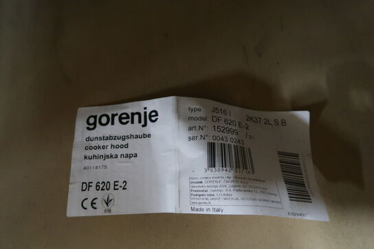 Emhætte GORENJE DF 620 E-2 (ubrugt i original emballage)