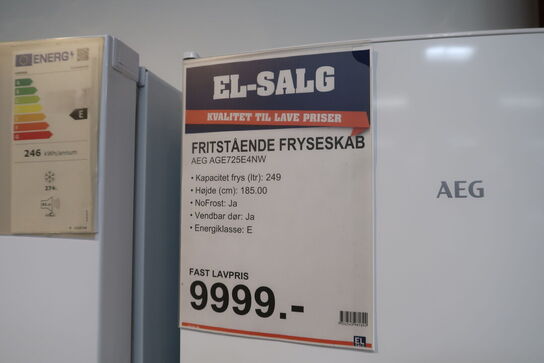 Fryseskab AEG AGE725E4NW