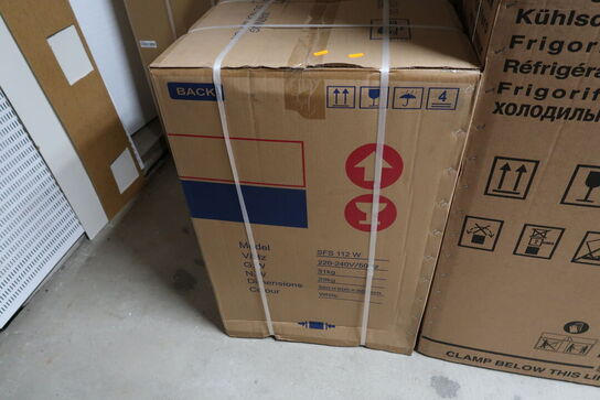 Fryseskab SCANDOMESTIC SFS 112 W (ubrugt i original emballage)