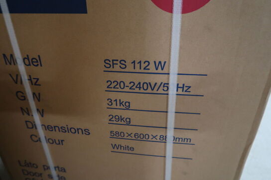 Fryseskab SCANDOMESTIC SFS 112 W (ubrugt i original emballage)