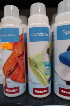 5 stk. specialvaskemiddel MIELE Outdoor