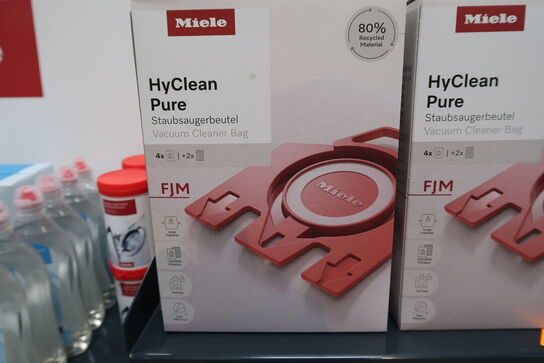 8 pakker støvsugerposer MIELE HyClean Pure