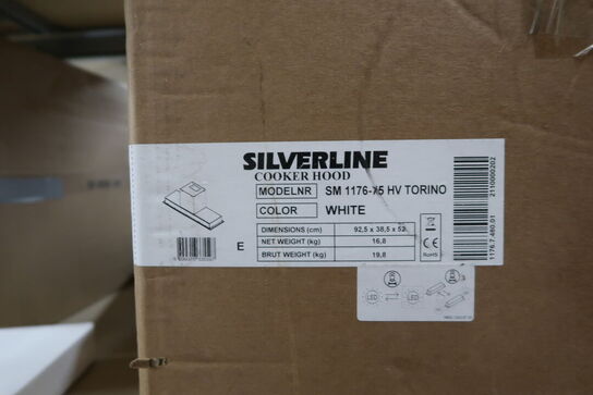 Emhætte SILVERLINE SM 1176-X5 HV Torino (ubrugt i original emballage)