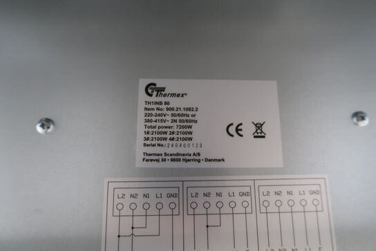 Induktionskogeplade THERMEX TH1INB 80